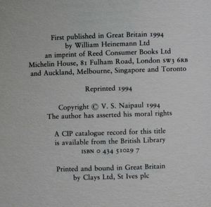 A Way in the World