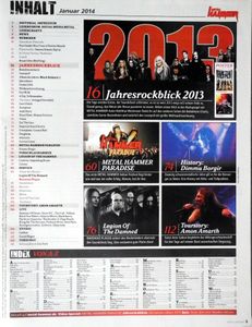 Metal Hammer Januar 2014