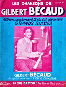 Les Chansons de Gilbert Bécaud - Album No.1