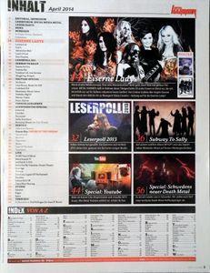 Metal Hammer April 2014