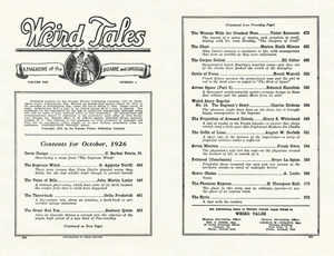 Weird Tales, Vol. 8, No. 4