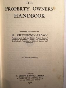 The Property Owners' Handbook