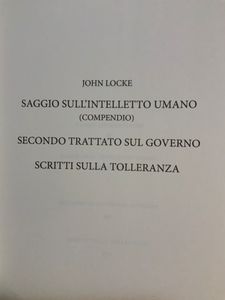 I grandi filosofi - Locke