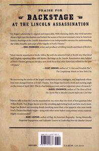 Backstage at the Lincoln Assassination: The Untold Story of the Actors and Stagehands at Ford’s Theatre