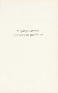 Między Ustami a Brzegiem Pucharu
