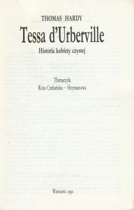 Tessa D'Urberville