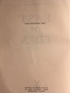 East Of Eden