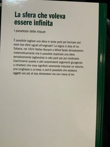 La Sfera Che Voleva Essere Infinita. I Paradossi Delle Misure
