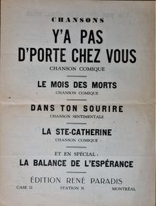 Y'a Pas D'porte Chez Vous
