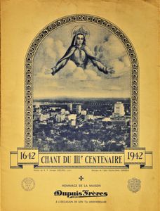 1642 - 1942 Chant du IIIe Centenaire