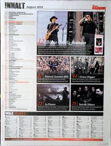 Metal Hammer August 2014