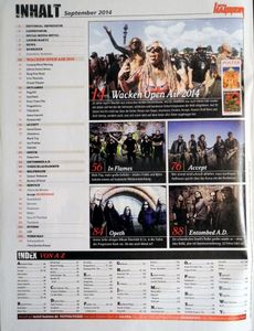 Metal Hammer September 2014