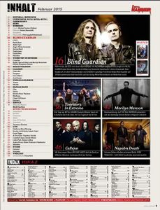 Metal Hammer Februar 2015