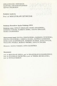 Słownik Ortograficzny Języka Polskiego