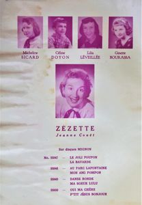 Les Chansons des Petites Zézettes