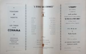 L'Équipe : L'École des Femmes