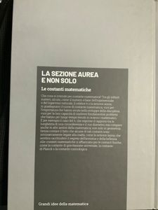 Grandi idee della matematica - n. 09 - La sezione aurea e non solo