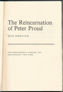 The Reincarnation of Peter Proud