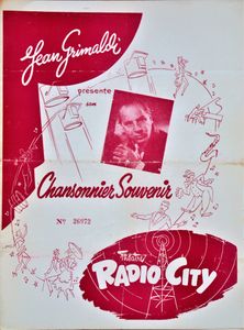Chansonnier Souvenir