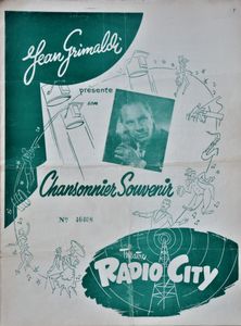 Chansonnier Souvenir