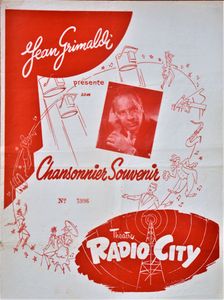 Chansonnier Souvenir