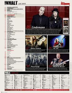 Metal Hammer Juli 2015
