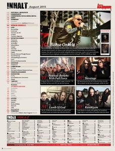 Metal Hammer August 2015