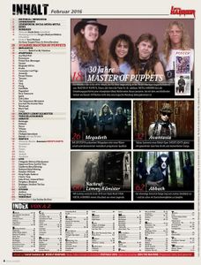 Metal Hammer Februar 2016