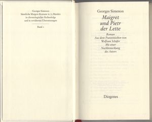 Maigret und Pietre der Lette