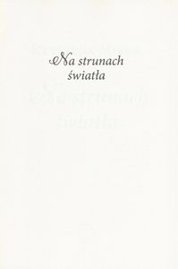 Na Strunach Światła