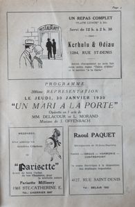 Société Canadienne d'Opérette