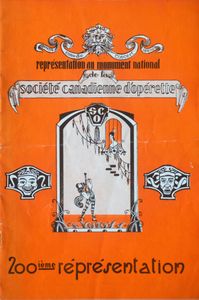 Société Canadienne d'Opérette