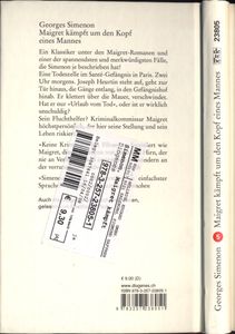 Maigret kämpft um den Kopf eines Mannes