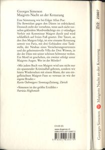 Maigrets Nacht an der Kreuzung