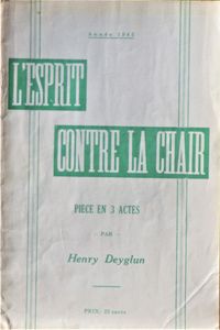 L'Esprit Contre la Chair