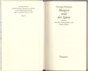 Maigret und der Spion