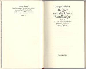 Maigret und die kleine Landkneipe