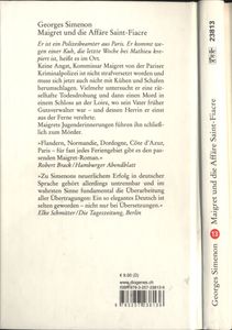 Maigret und die Affäre Saint-Fiacre