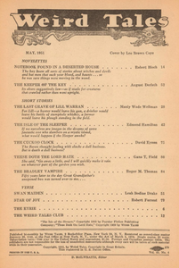 Weird Tales, Vol. 43, No. 4