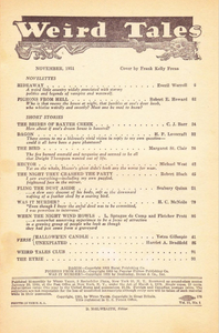 Weird Tales, Vol. 44, No. 1