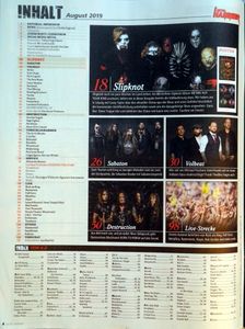 Metal Hammer August 2019
