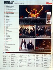 Metal Hammer November 2019