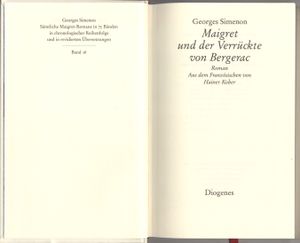 Maigret und der Verrückte von Bergerac