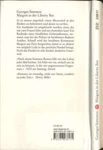 Maigret in der Liberty Bar