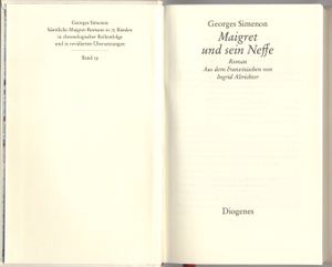 Maigret und sein Neffe