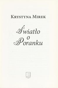 Światło o Poranku
