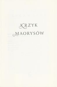 Krzyk Maorysów