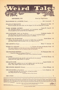 Weird Tales, Vol. 44, No. 6