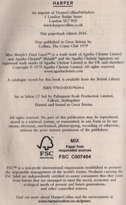 Miss Marple's Final Cases