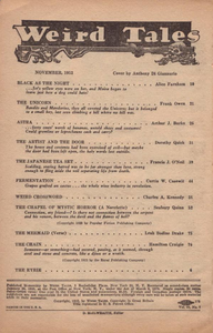 Weird Tales, Vol. 44, No. 7